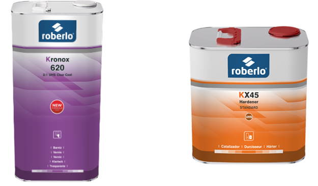 Pachet Promo: 10L Lac Kronox 620 (5l) + 5L Activator KX, Roberlo